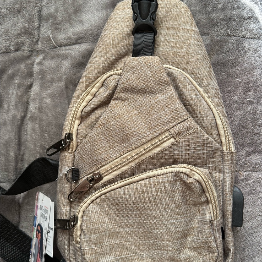 Elegant Beige Backpack for Women